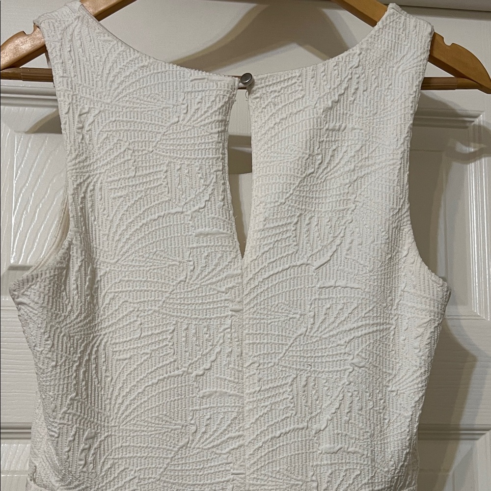 Express White Textured Mini Dress - Picture 3 of 4